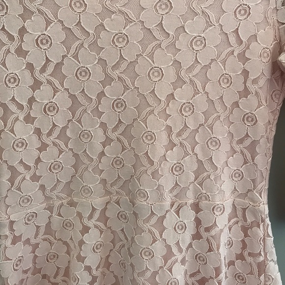 Johnny Boden Size 12-14Y Pink Lace Dress - Picture 3 of 4